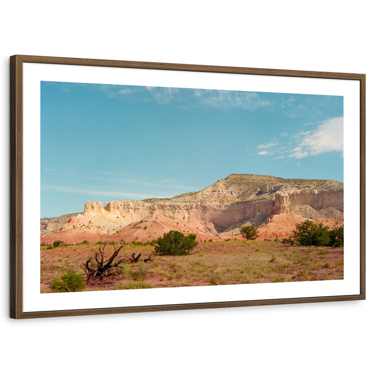 framed-print-brown-walnut-white-border