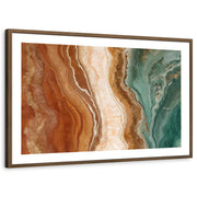 framed-print-brown-walnut-white-border