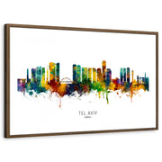 framed-print-brown-walnut-white-border