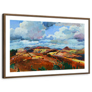 framed-print-brown-walnut-white-border