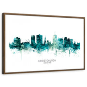 framed-print-brown-walnut-white-border
