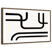framed-print-brown-walnut-white-border