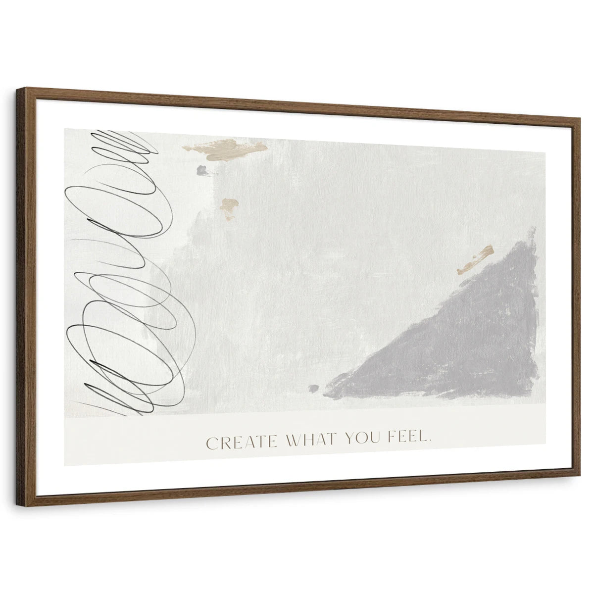 framed-print-brown-walnut-white-border