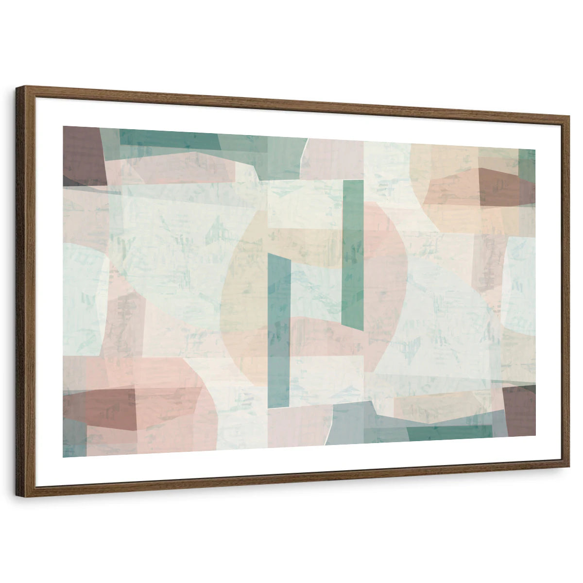 framed-print-brown-walnut-white-border
