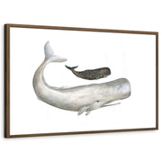framed-print-brown-walnut-white-border