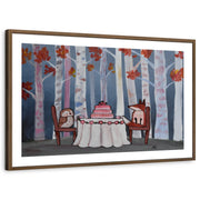 framed-print-brown-walnut-white-border