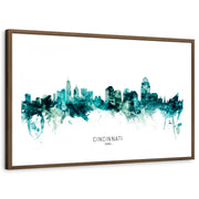 framed-print-brown-walnut-white-border