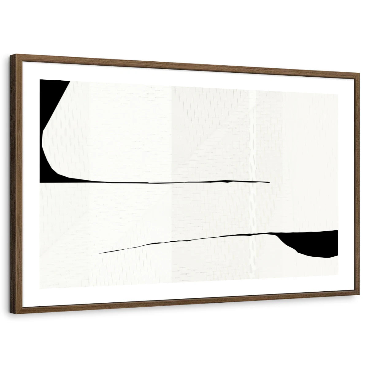 framed-print-brown-walnut-white-border