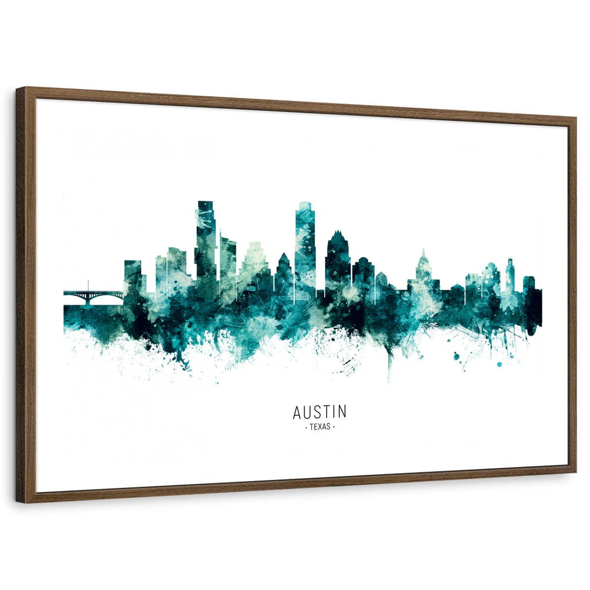 framed-print-brown-walnut-white-border