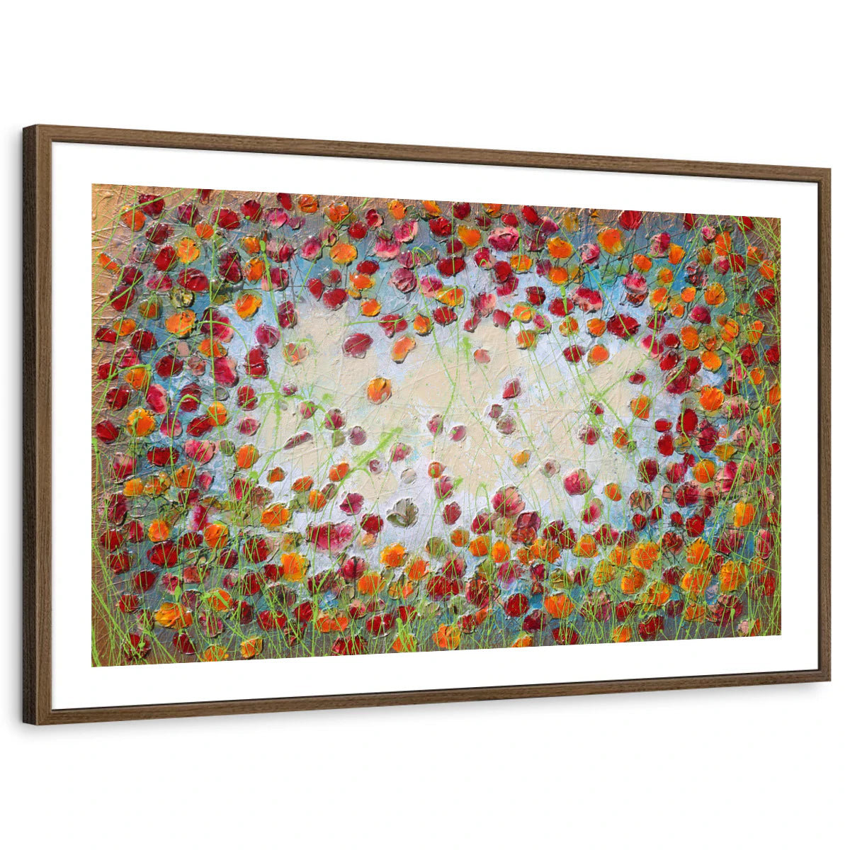 framed-print-brown-walnut-white-border