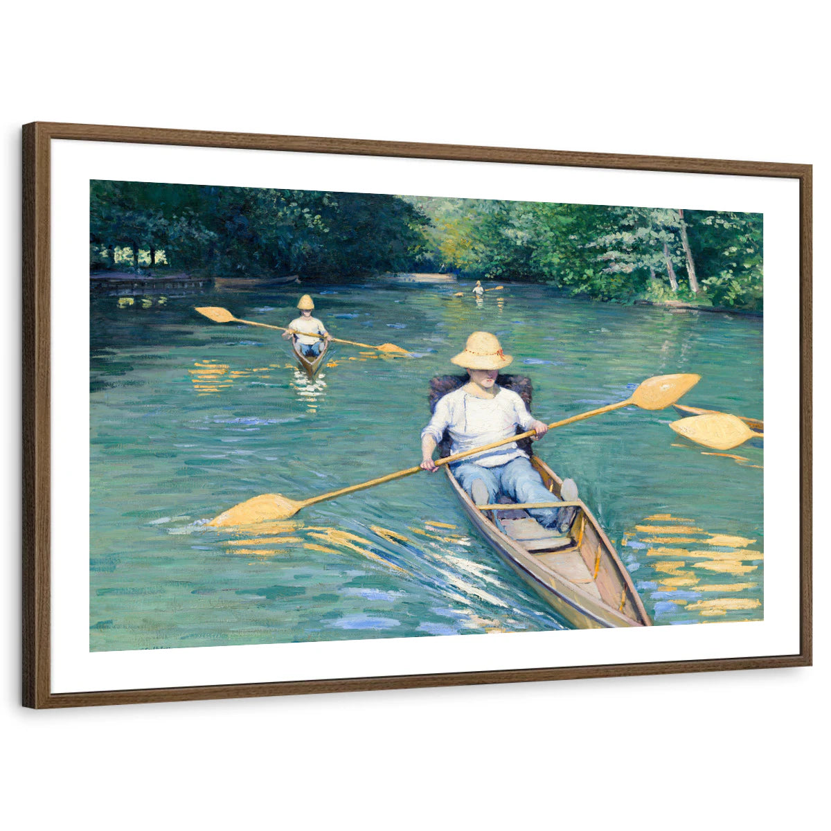 framed-print-brown-walnut-white-border