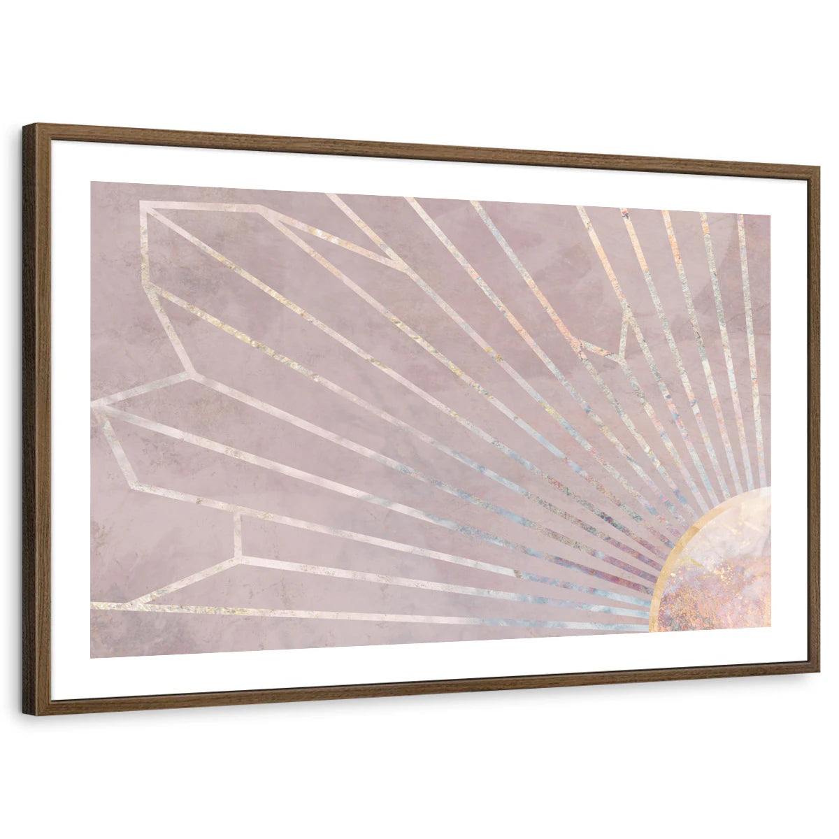 framed-print-brown-walnut-white-border
