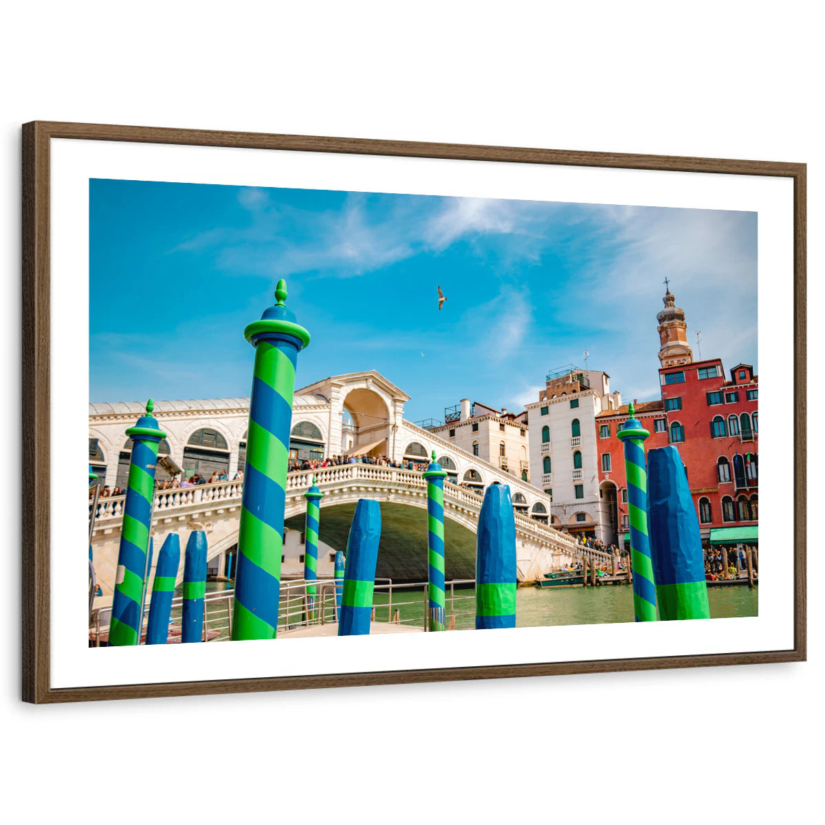 framed-print-brown-walnut-white-border