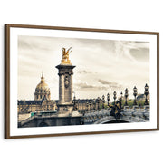 framed-print-brown-walnut-white-border