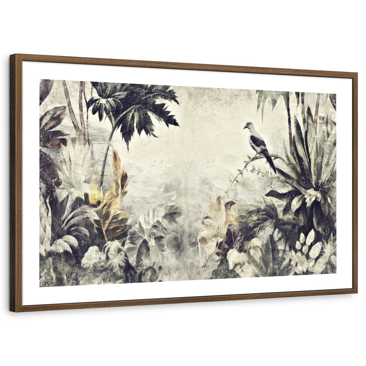 framed-print-brown-walnut-white-border