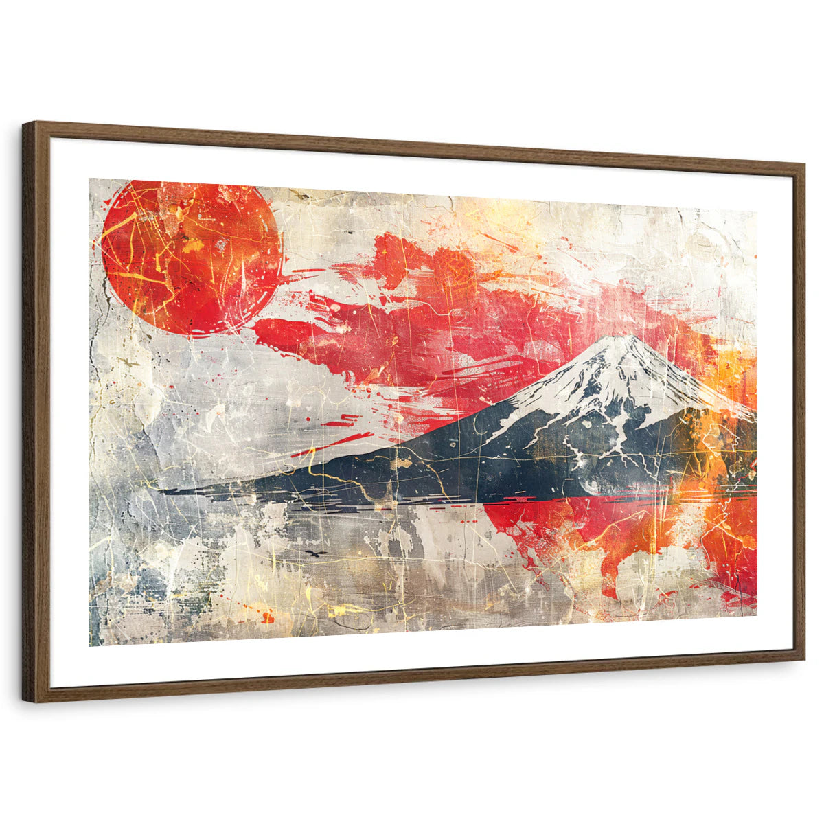 framed-print-brown-walnut-white-border