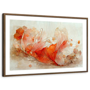 framed-print-brown-walnut-white-border