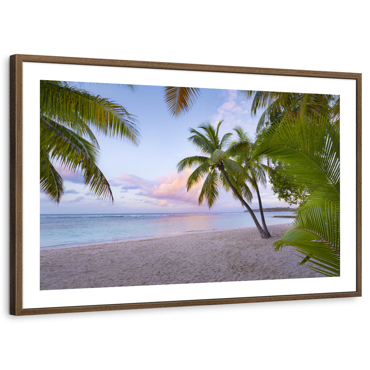 framed-print-brown-walnut-white-border
