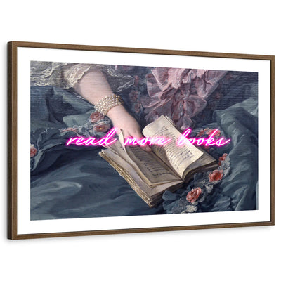 framed-print-brown-walnut-white-border