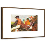 framed-print-brown-walnut-white-border