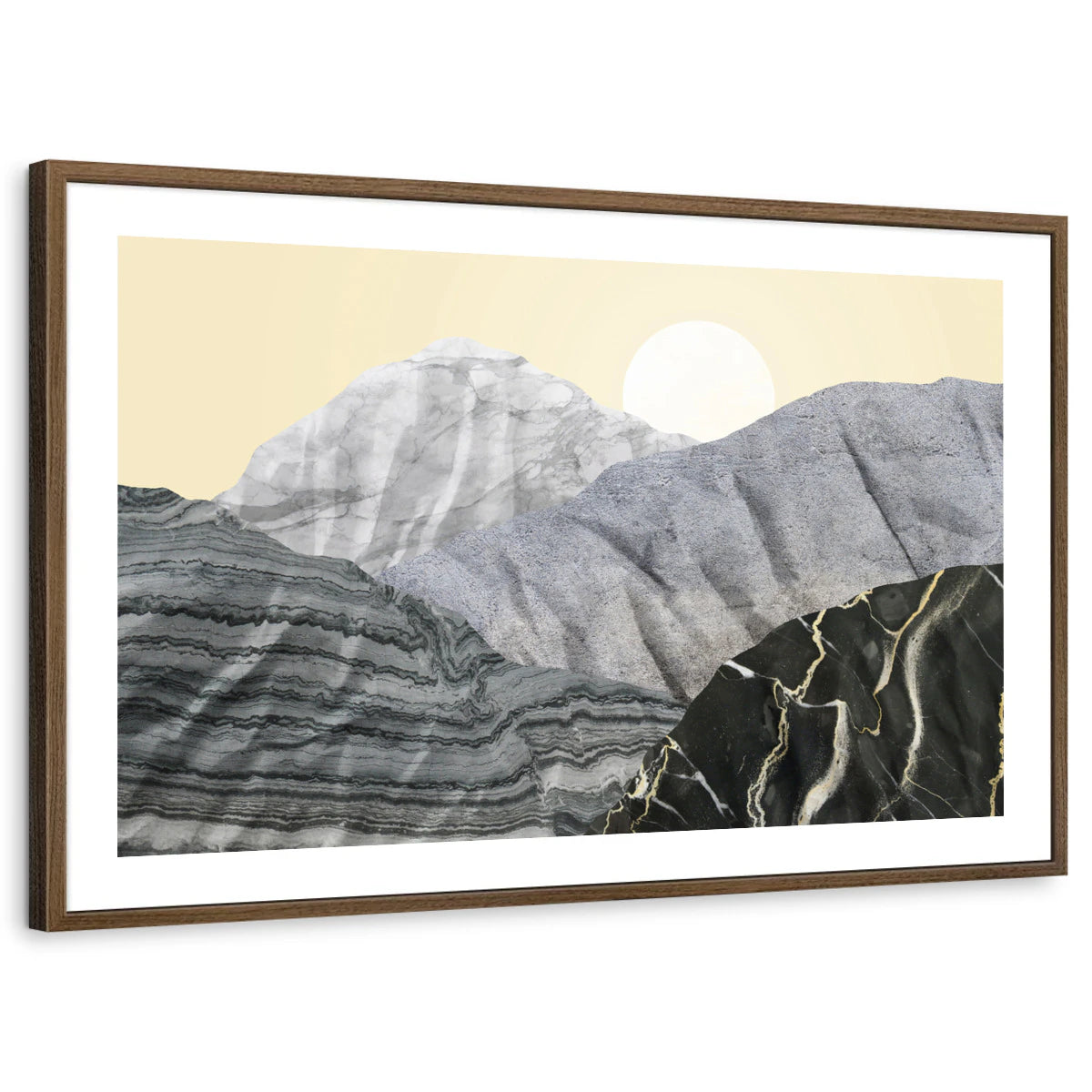 framed-print-brown-walnut-white-border