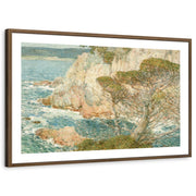 framed-print-brown-walnut-white-border