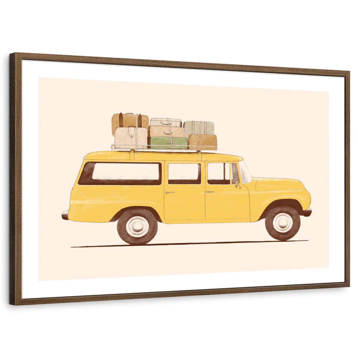 framed-print-brown-walnut-white-border