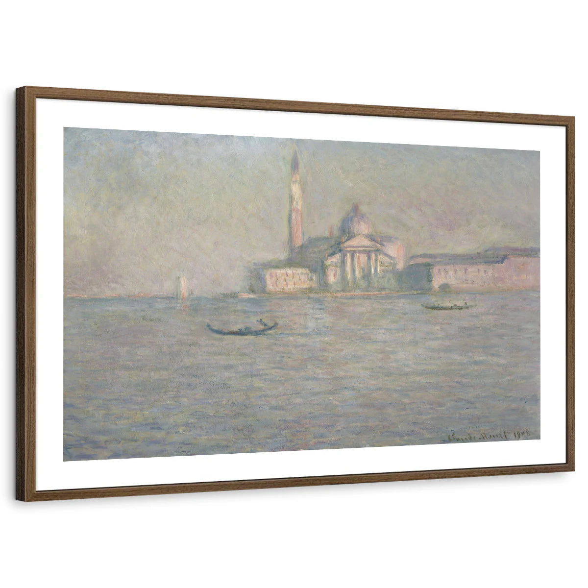 framed-print-brown-walnut-white-border