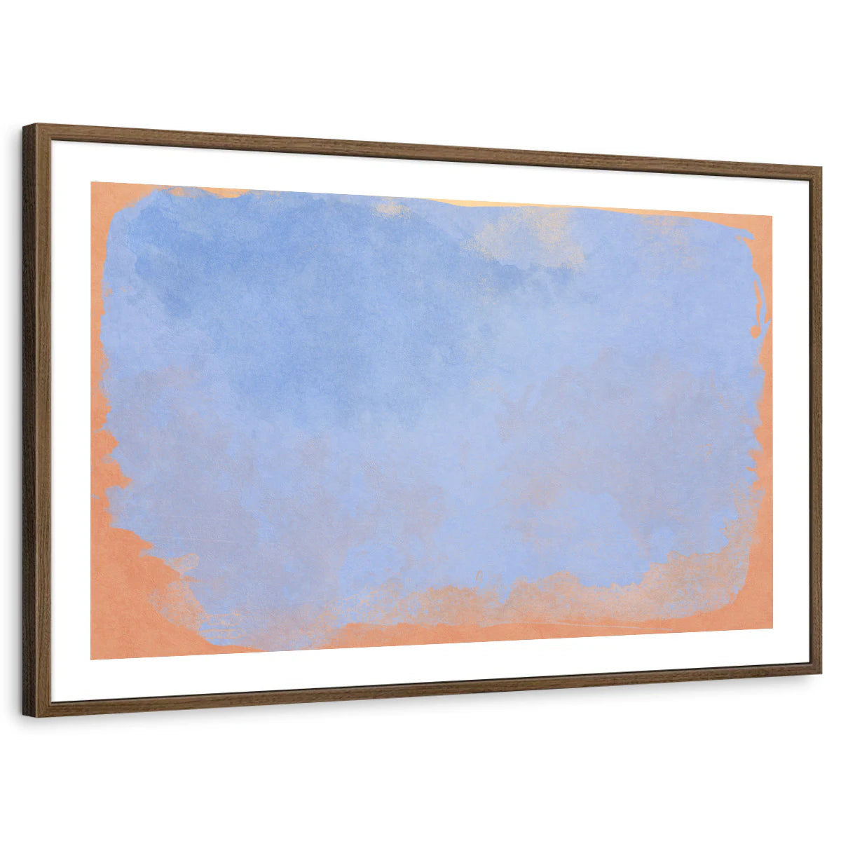 framed-print-brown-walnut-white-border