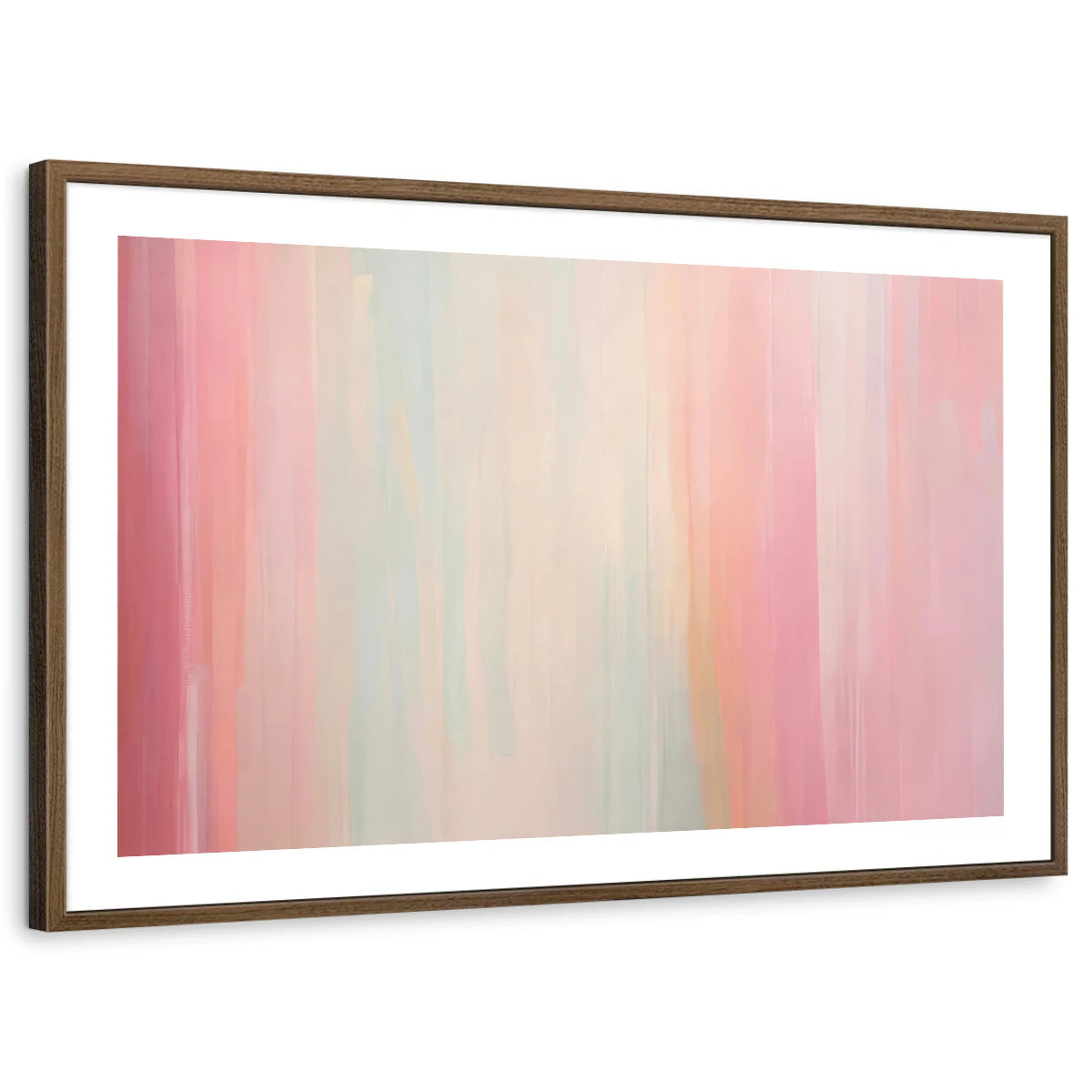 framed-print-brown-walnut-white-border