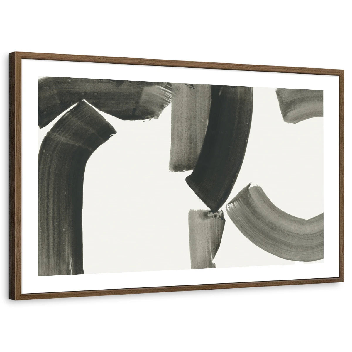framed-print-brown-walnut-white-border