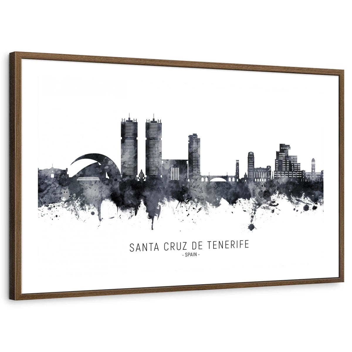 framed-print-brown-walnut-white-border