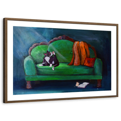 framed-print-brown-walnut-white-border