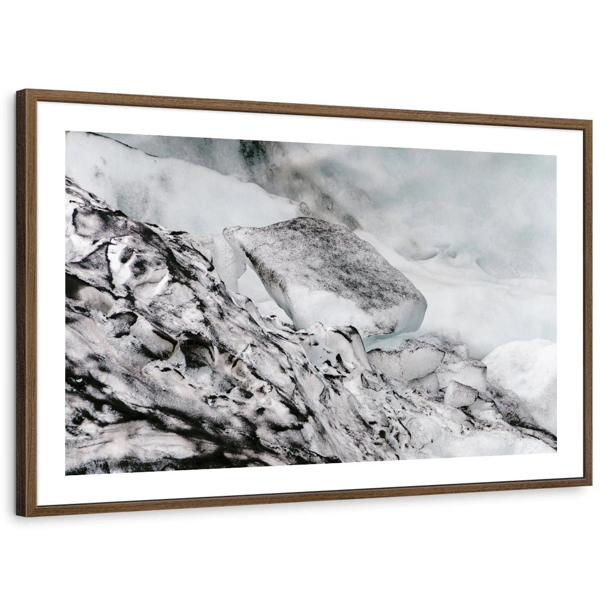 framed-print-brown-walnut-white-border