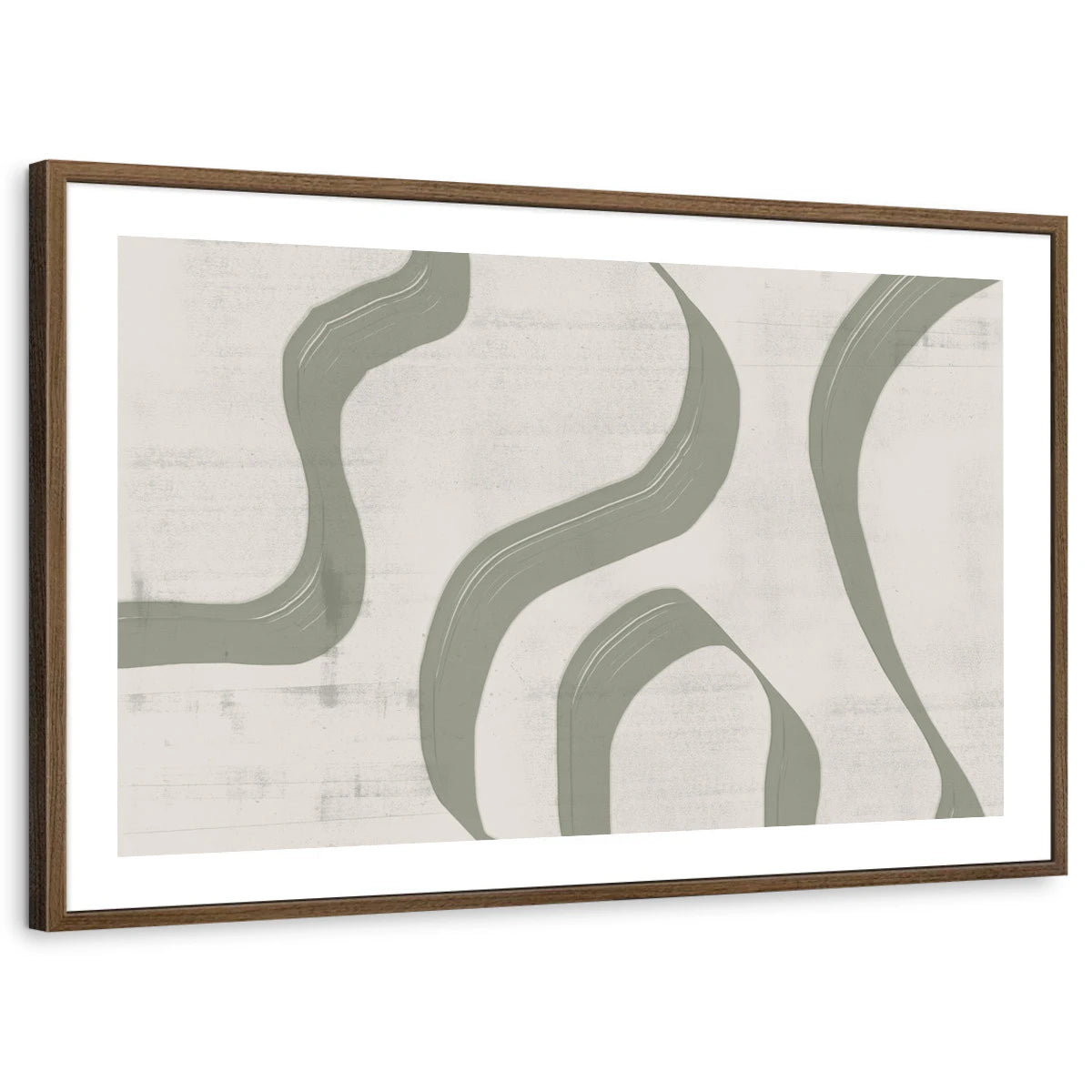 framed-print-brown-walnut-white-border
