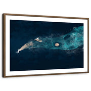 framed-print-brown-walnut-white-border