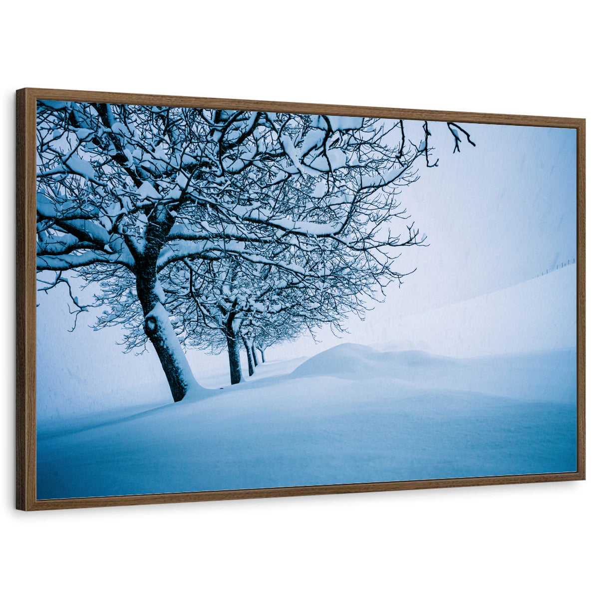 framed-print-brown-walnut-standard