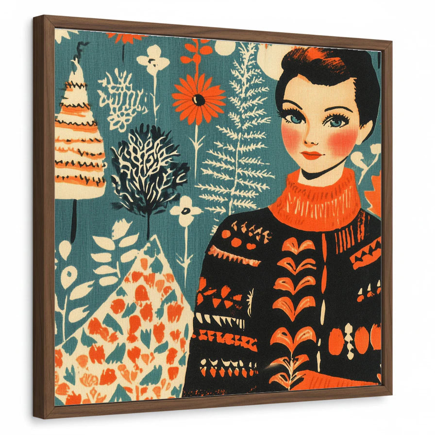 framed-print-brown-walnut-standard