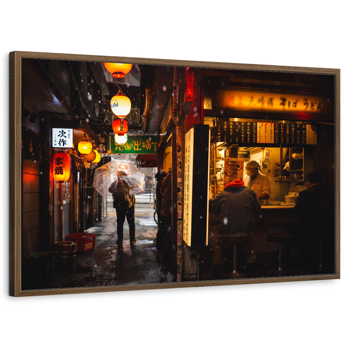 framed-print-brown-walnut-standard