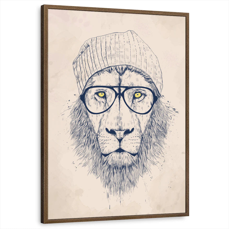 framed-print-brown-walnut-standard