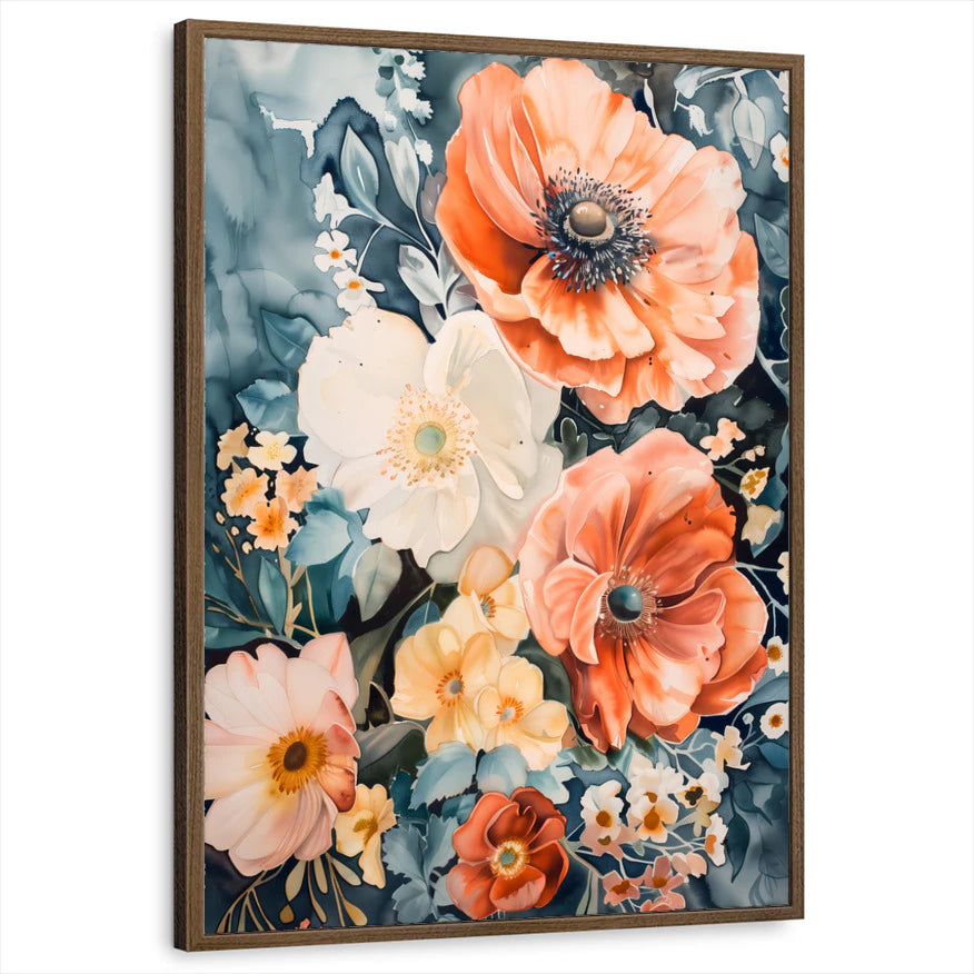 framed-print-brown-walnut-standard