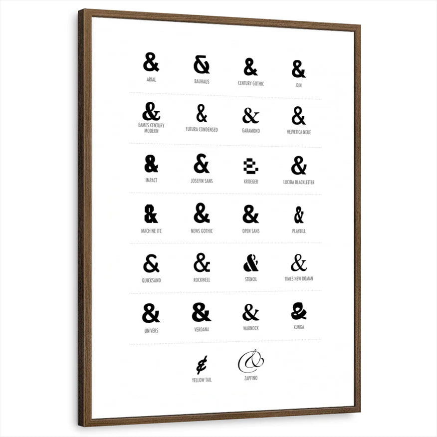 framed-print-brown-walnut-standard