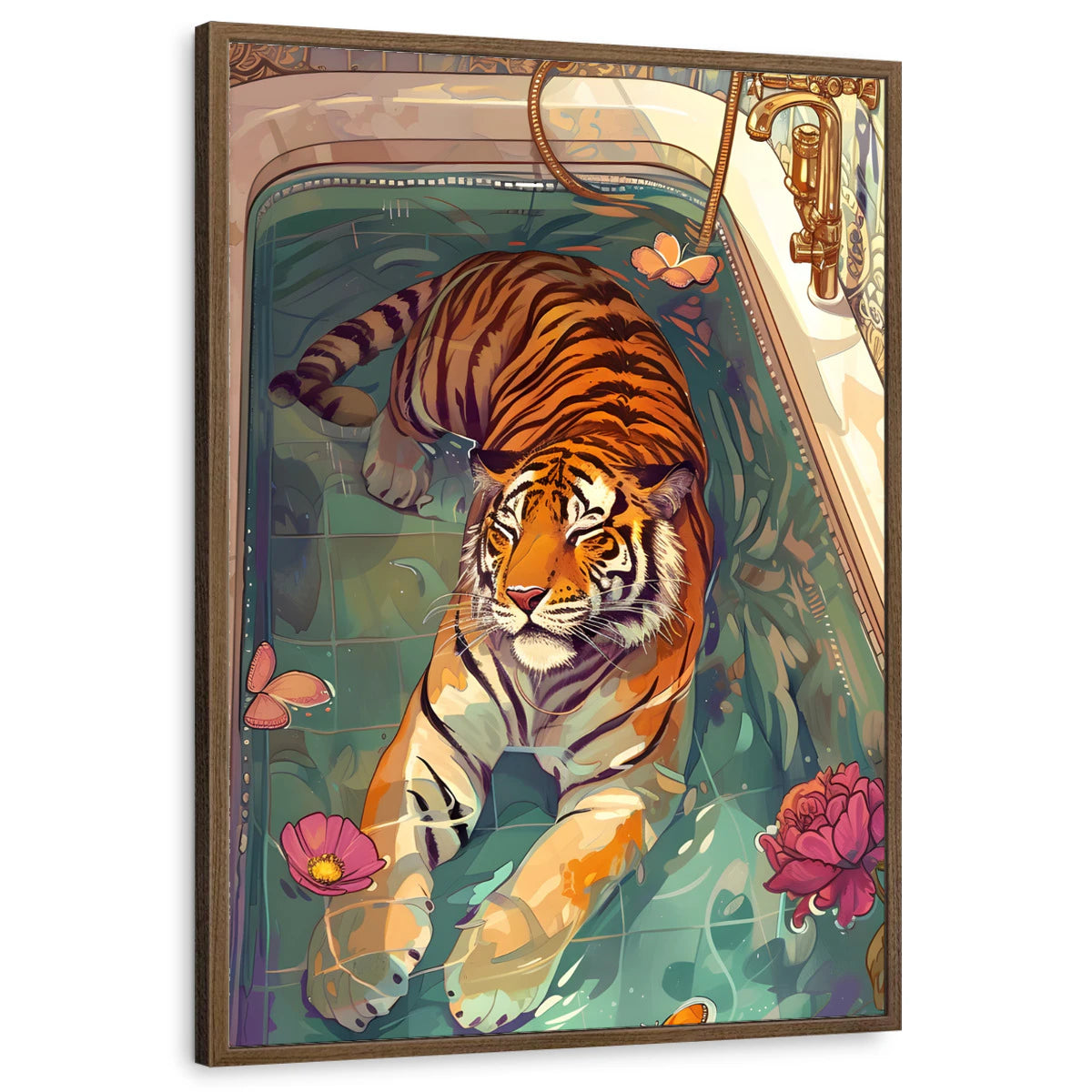 framed-print-brown-walnut-standard