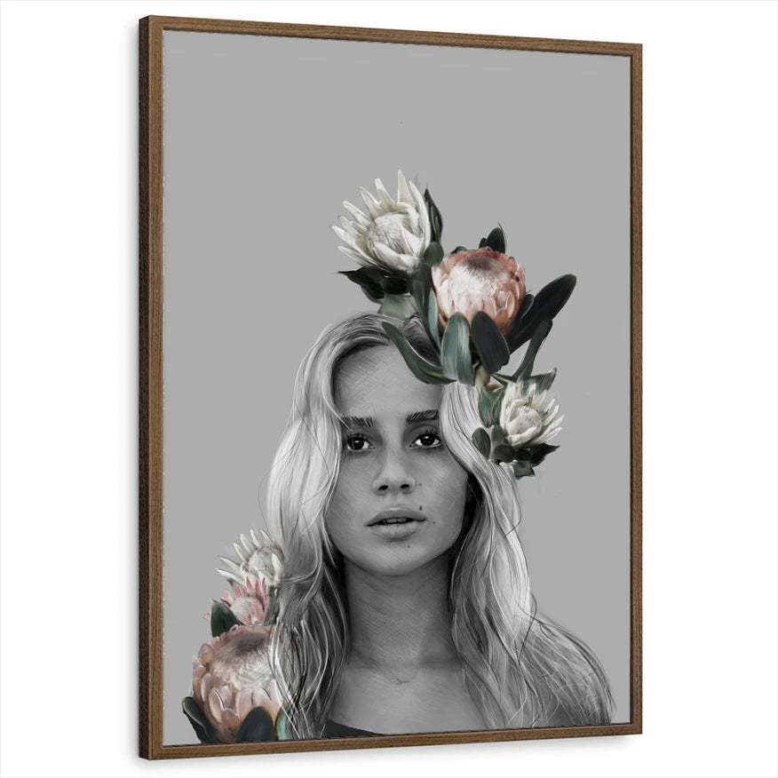 framed-print-brown-walnut-standard