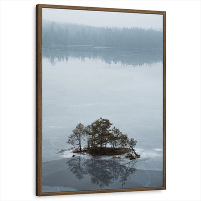 framed-print-brown-walnut-standard