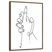 framed-print-brown-walnut-standard