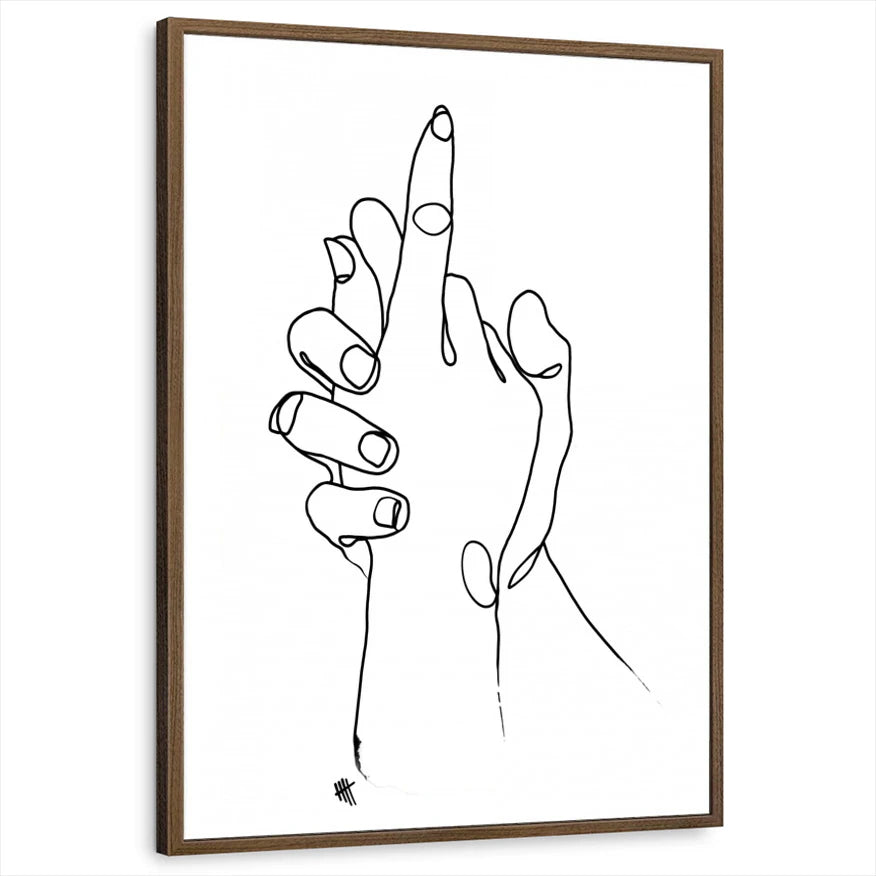 framed-print-brown-walnut-standard
