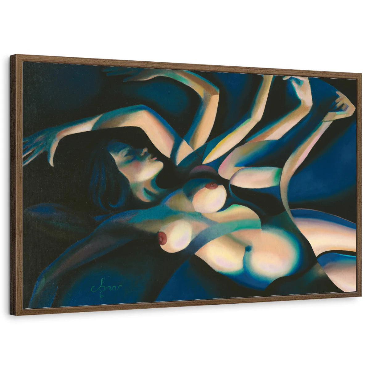 framed-print-brown-walnut-standard