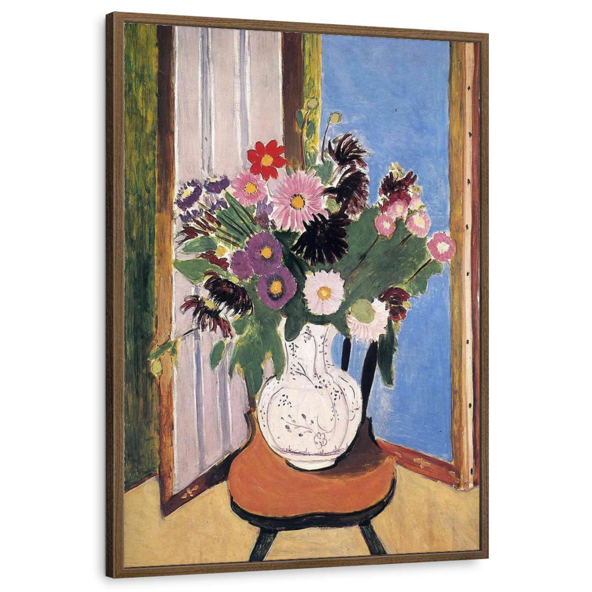 framed-print-brown-walnut-standard
