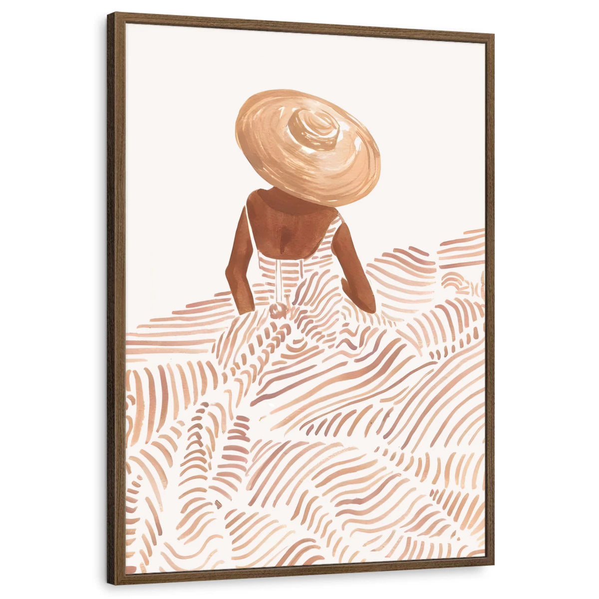 framed-print-brown-walnut-standard